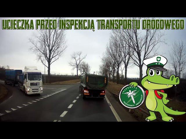 On musiał spier... uciec przed ITD! | KrychuTIR™