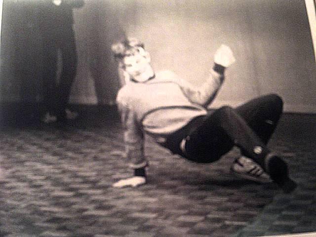 kevin godfrey break dancing in 1980s with is crew