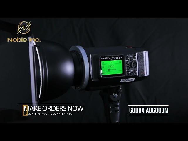 Overview of the Godox AD600BM WITSTRO TTL All-in-one Outdoor flash.  #godox #godoxlighting