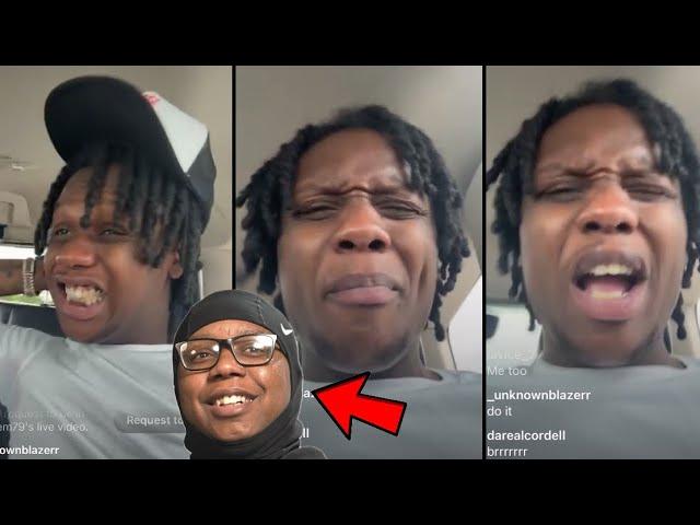 BloodHound Vert IG LIVE (SENDS SUBLIMINAL MESSAGE) To TOSS GANG And VonOff1700 