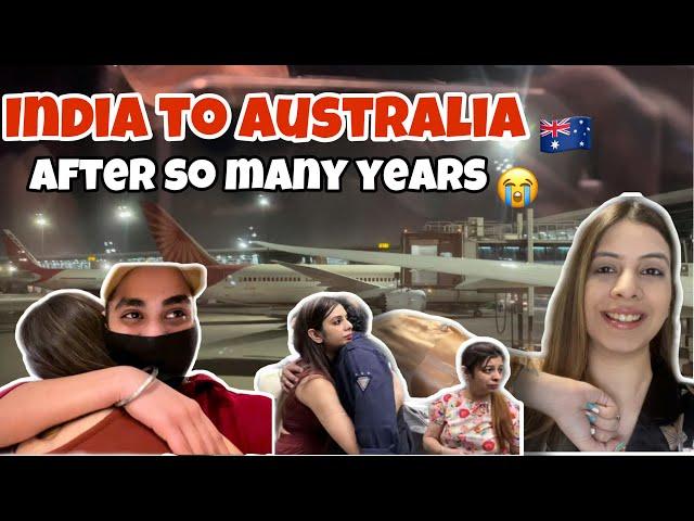 FINALLY INDIA TO AUSTRALIA IN COVID  || Jaisleen kaur #1