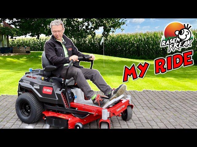 TORO TimeCutter® MX 4275T MyRIDE®, 107cm Nullwendekreis Rasenmäher (Z-Turn) im Test beim Rasenfreak!