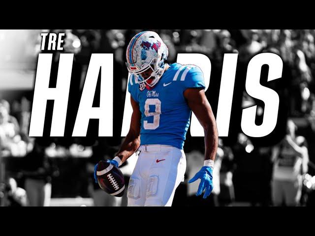 The Most UNDERRATED WR In The NFL Draft  Tre Harris CFB Ole Miss Highlights