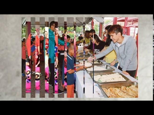 Feeding the homeless at Pusat  Transit Gelendangan Kuala Lumpur