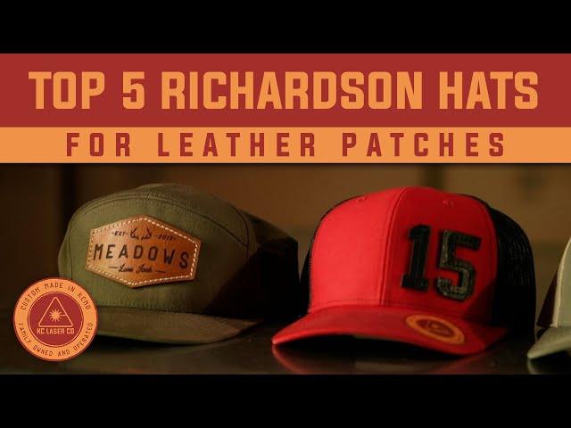 Top 5 Richardson Hats for Custom Leather Patches! KC Laser Co