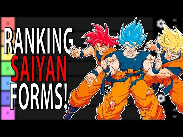 RANKING ALL SAIYAN FORMS! | Dragon Ball Tier List