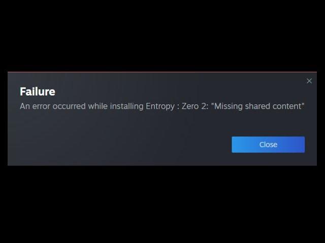  Steam missing shared content fix