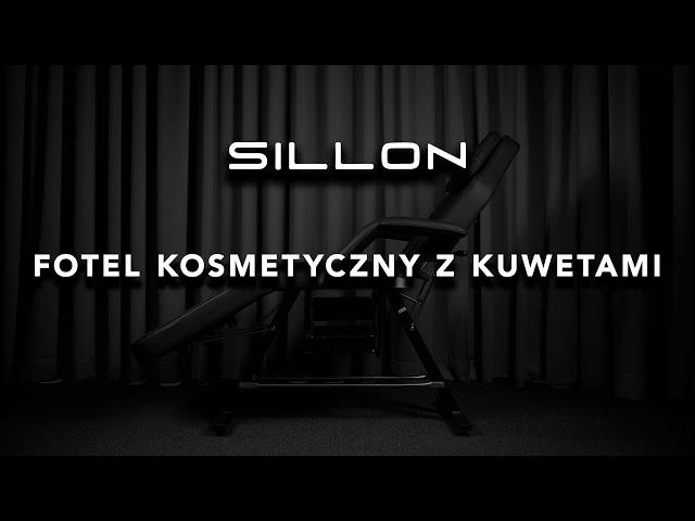 Fotel kosmetyczny Sillon z kuwetami