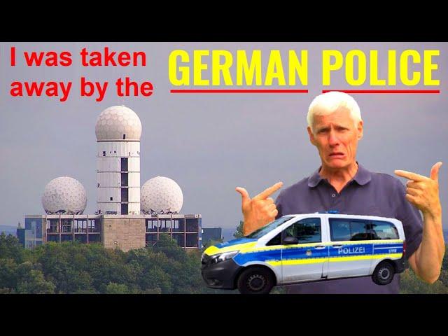 FIRST TIME IN A POLICE VAN! All I wanted to do was film Teufelsberg for Youtube!