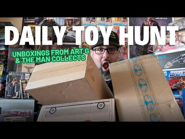 Daily Toy Hunt & Unboxing Packages from @ArtGcollection & @TheManCollects