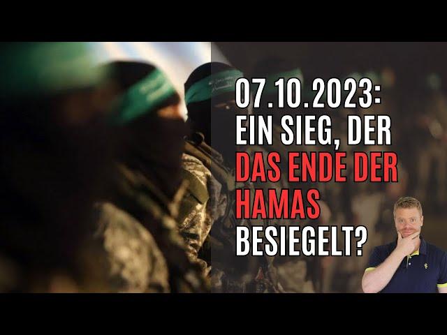 "Hamas: Der Sieg, der sie zerstören könnte – Ein fataler Erfolg"