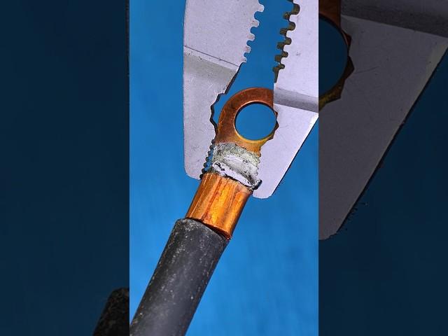 Soldering Copper Terminals: Amateur vs Pro #toolstour