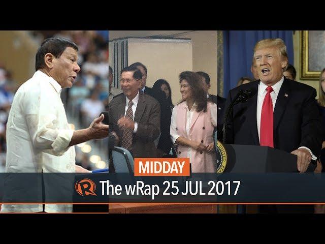 Marcos, Duterte, Trump | Midday wRap