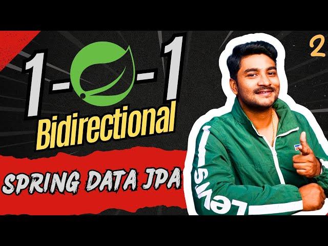 How One to One bidirectional mapping works in Spring Data JPA ? | spring boot | Hibernate