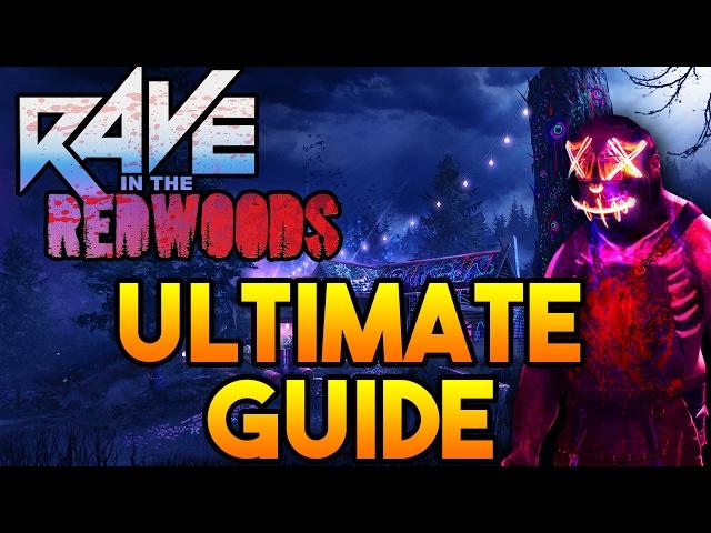 "Rave In The Redwoods" Ultimate Guide! Full Map Walkthrough, Tutorial! Infinite Warfare