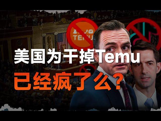 花10亿美元，收7亿关税，美国为干掉Temu已经疯了么？【饭统戴老板】