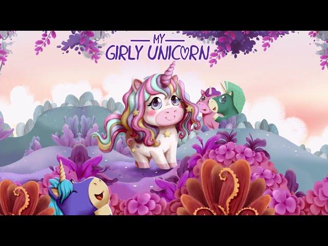 My Girly Unicorn children's book video HD