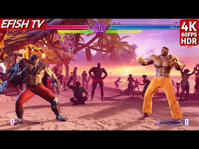 M. Bison vs Dee Jay (Hardest AI) - Street Fighter 6