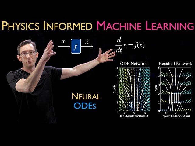 Neural ODEs (NODEs) [Physics Informed Machine Learning]