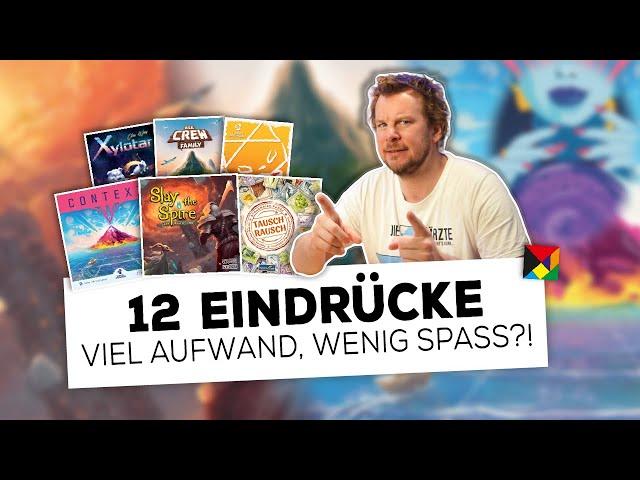 12 Eindrücke  Neuheiten, Begeisterung & Unverständnis