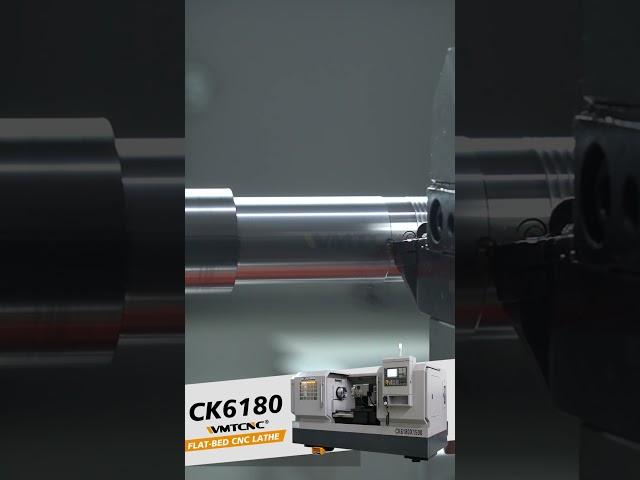 Heavy cutting capability of CNC lathe machine recommended CK6180  #lathe #cnclathe #lathemachine