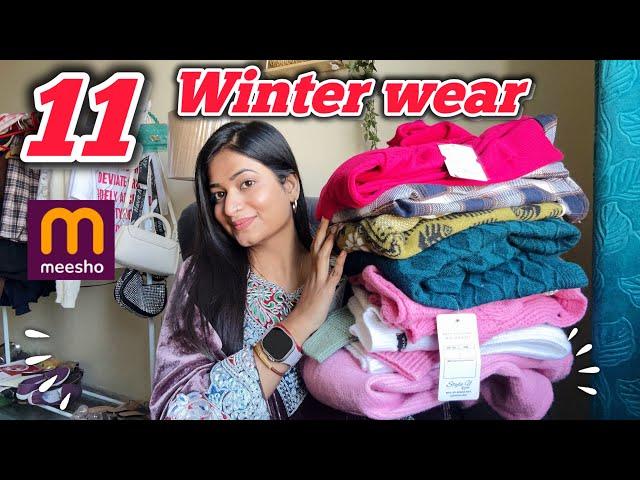 11 Winter Wear From MEESHO | Meesho Woolen suits, Cardigan, Coords, Pullover