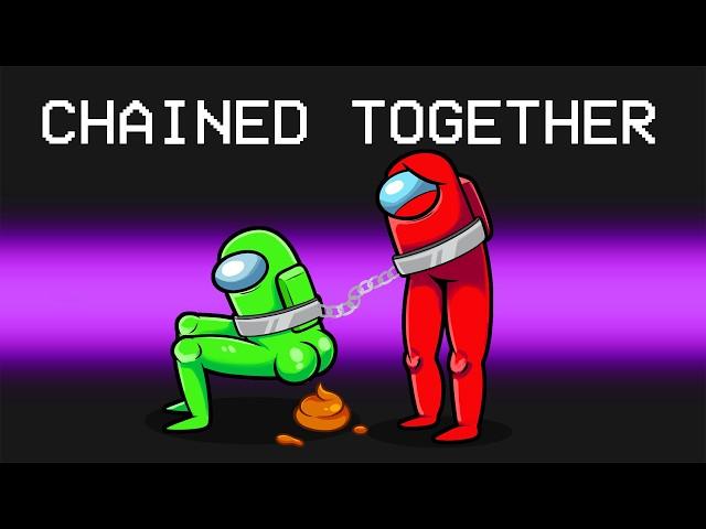 Chained Together in Among Us (Imposter vs Crewmate)