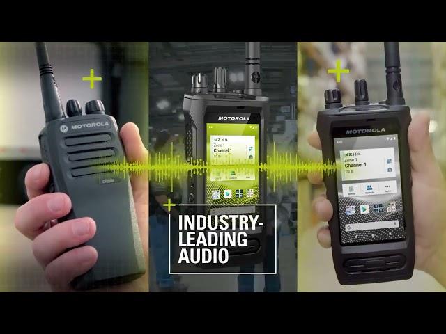 Introducing Motorola Solutions MOTOTRBO™ Ion Smart Radio