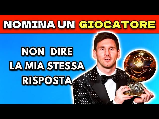 NON DIRE LA MIA STESSA RISPOSTA - EDIZIONE CALCIO #3  