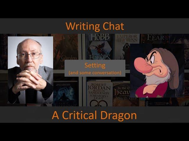 Talking About Writing: Setting and Worldbuilding with Steven Erikson