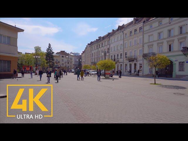 Ivano-Frankivsk - Virtual Walking Tour in 4K - Trip to Ukraine