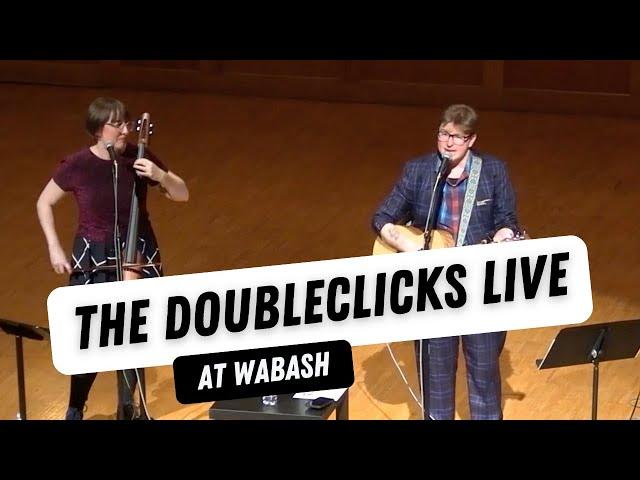 The Doubleclicks LIVE at Wabash College - 2024