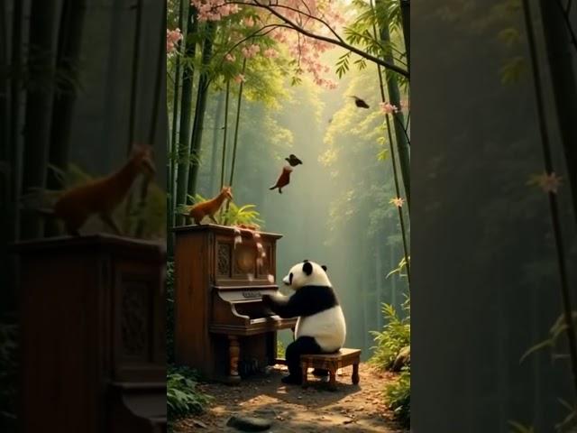 cute panda cartoon #panda #cartoon