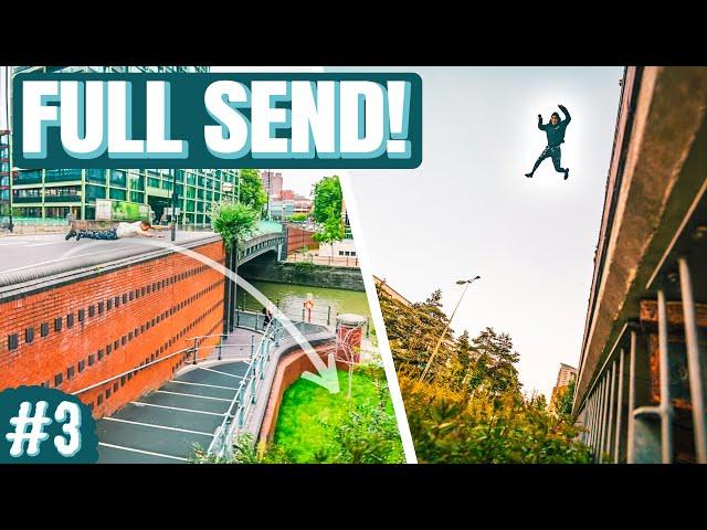 Mehr Schmerz - mehr Risiko! GEISTESKRANKE Stunts in Wales! | Schlappentour 2024 - Bristol & Swansea