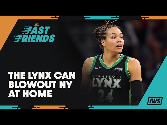 The Lynx can BLOWOUT the Liberty at home | Fast Friends with Kelley O'Hara and Lisa Leslie