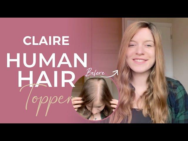 My favorite piece right now! | Claire hair topper