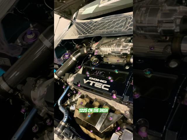 Check out this Honda Prelude engine bay super clean DOHC engine! #hondaprelude #enginebay #vtech