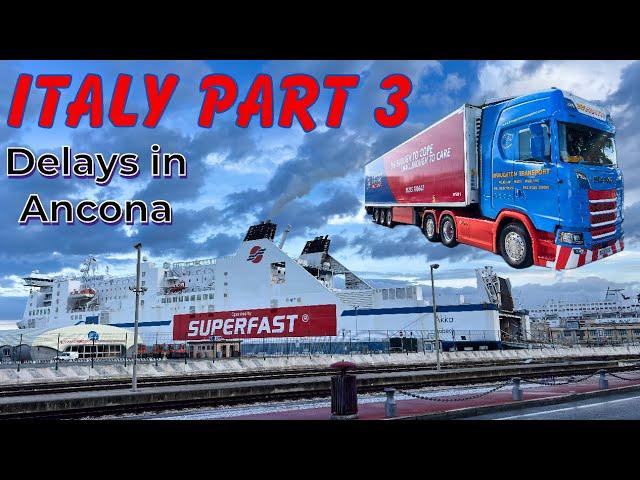 European Trucking - Italy part 3 & #rocky