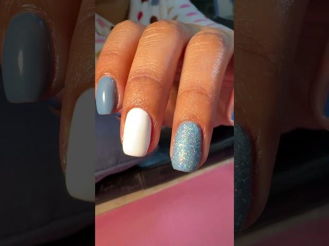 Azul #nailart #manicurista #unas #uñas #nailtech #gelnails