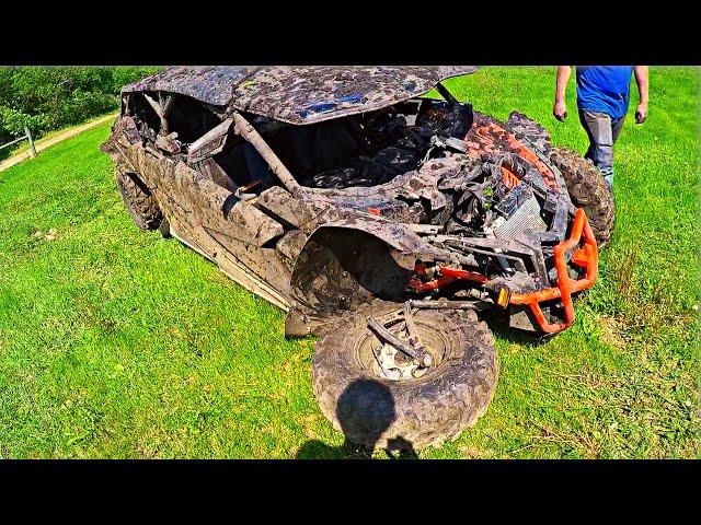 totaled a Can Am X3 turbo