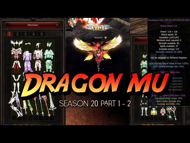 Dragon MU Season 6 Part 1 - 2 ( Fast Server ) | Mu Online PC