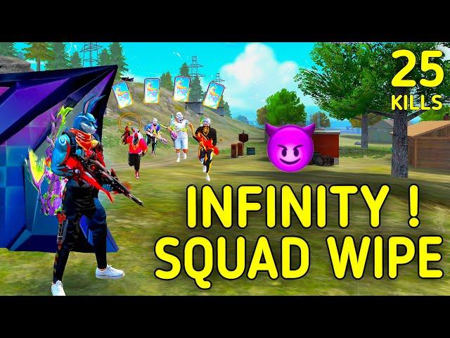 SOLO VS SQUAD| SQUAD SORROUNDED IN INFINITY LOBBY CAN I BEAT THE SQUAD ALONE| 99% HEADSHOT INTEL I5