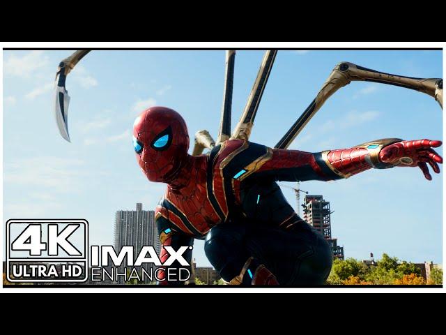 All Spider-Man Fight Scenes 4K IMAX | No Way Home |