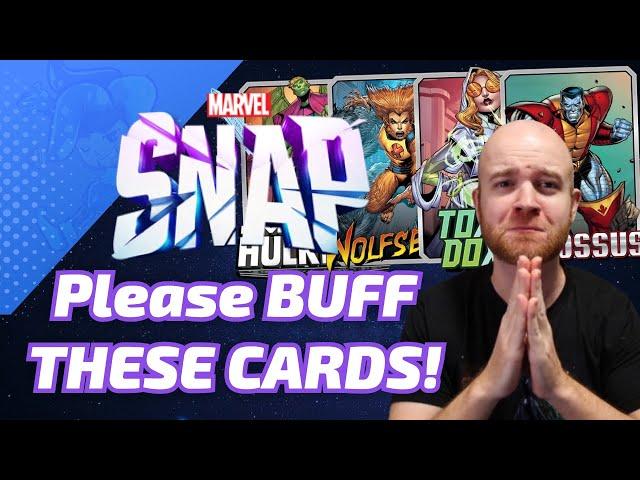 The BEST BUFFS Second Dinner could make! OTA Wishlist for Marvel SNAP