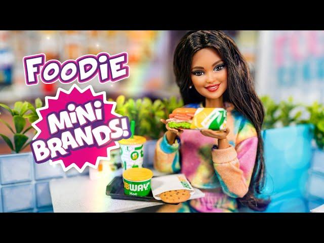 Are Foodie Mini Brands a Good Size for Barbie? Doll Food?