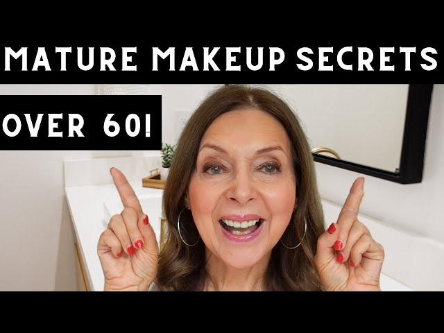 Top 10 over 60 beauty secrets – how to stay young looking with makeup!