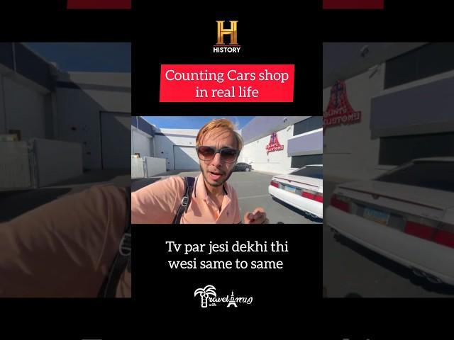 Counting cars shop in Las Vegas #shorts #lasvegas