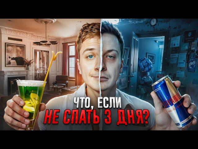 Что если НЕ СПАТЬ 3 ДНЯ?