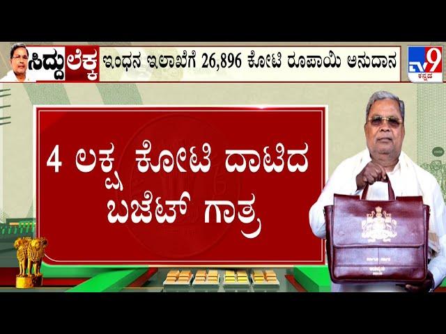 Karnataka Budget 2025: Siddaramaiah Govt Unveils Rs 4 lakh Crore Budget – Key Points