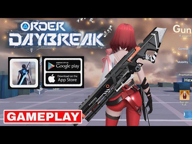 Order Daybreak Gameplay New MMORPG For Android/ios ( Soft Launch )